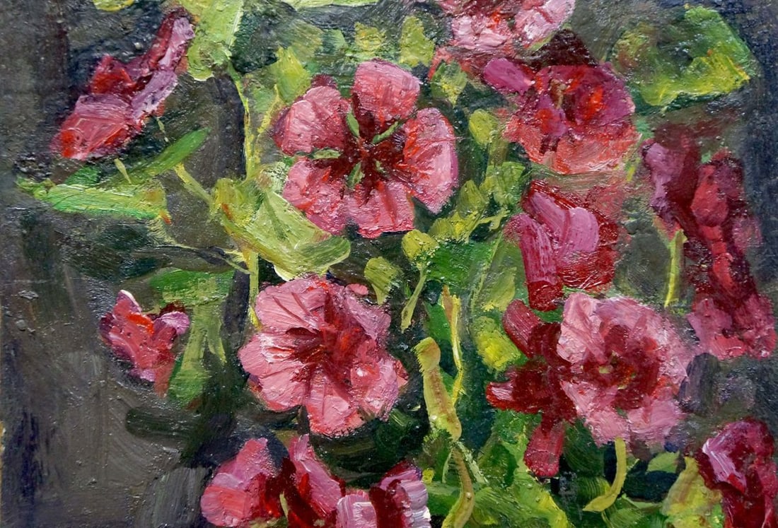 Oil painting Flowers Volsky Petr Dmitrievich - 5