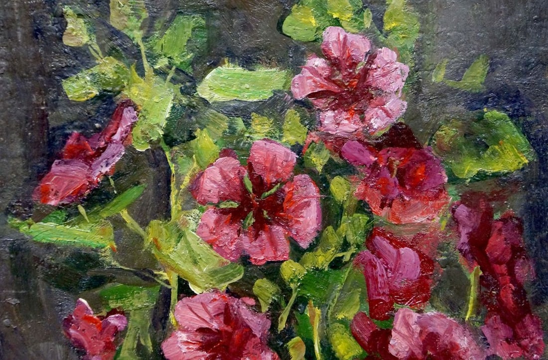 Oil painting Flowers Volsky Petr Dmitrievich - 6