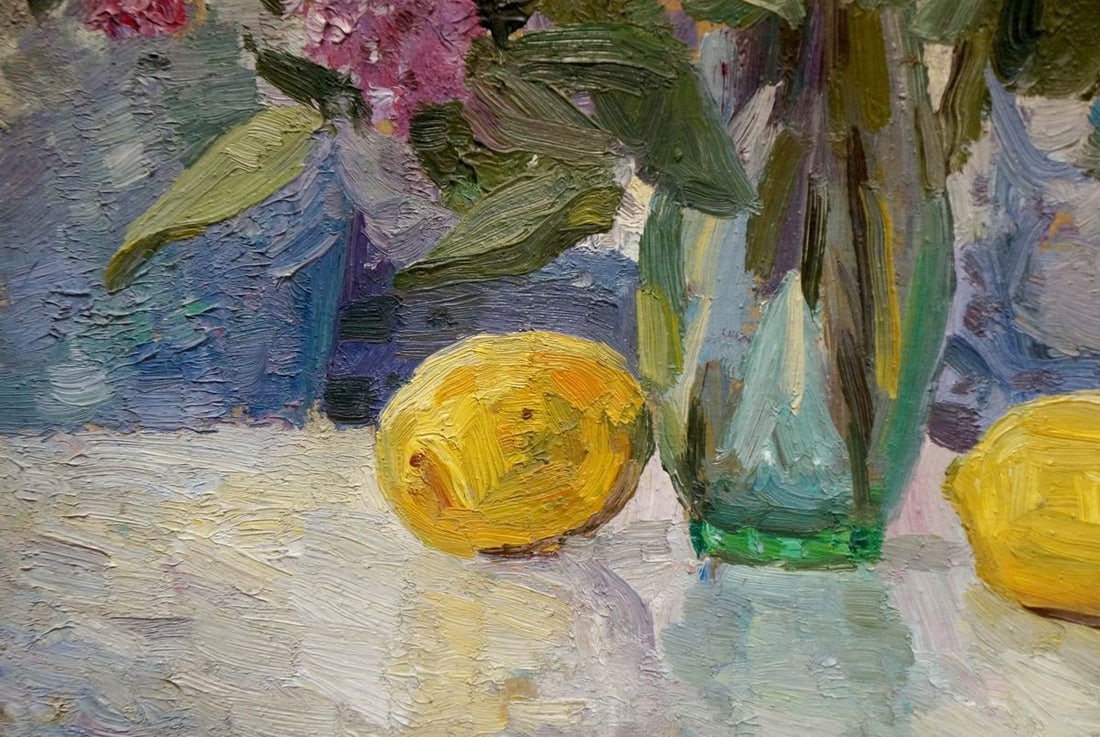 Oil painting Flowers - 2