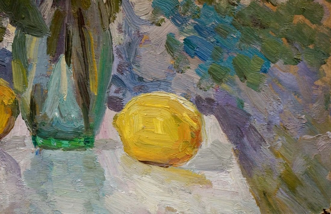 Oil painting Flowers - 5