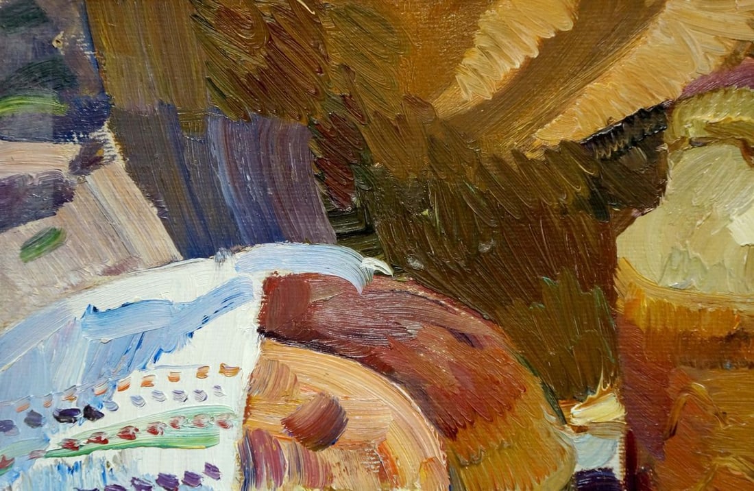 Oil painting Rural bread Zhezher Anatoly Mikhailovich - 3
