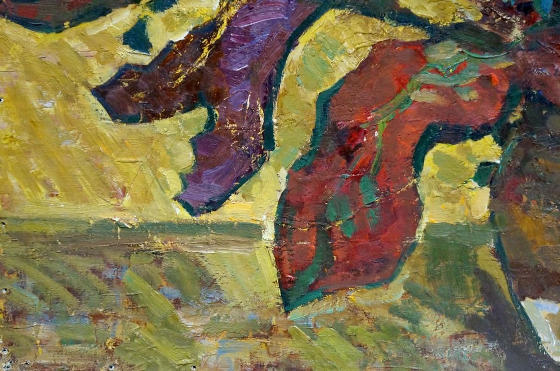 Oil painting Spring bouquet Konovalov Yuri Alexandrovich - 2