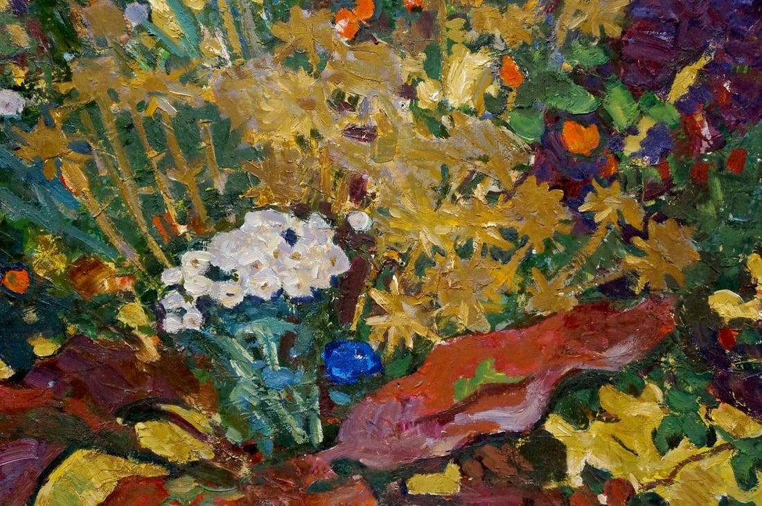 Oil painting Spring bouquet Konovalov Yuri Alexandrovich - 6