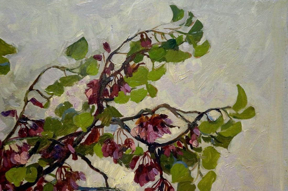 Oil painting Crimson Ostanny Galina Afanasyevna - 4