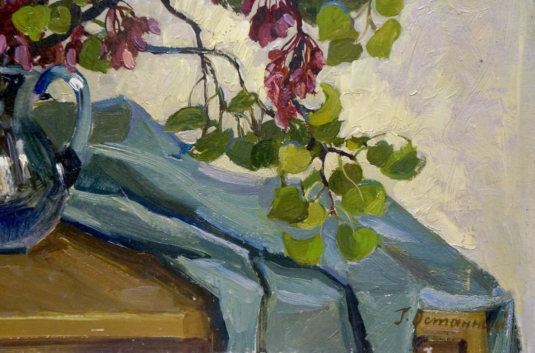 Oil painting Crimson Ostanny Galina Afanasyevna - 5