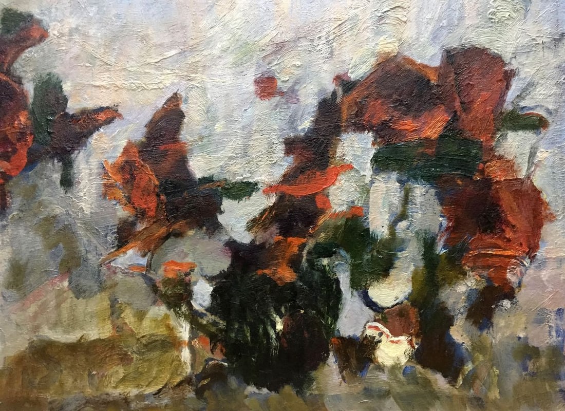 Abstract oil painting Sentiment Zhurakovsky Victor Petrovich: Title: Abstract oil painting Sentiment Zhurakovsky Victor Petrovich Description: NoVern 108