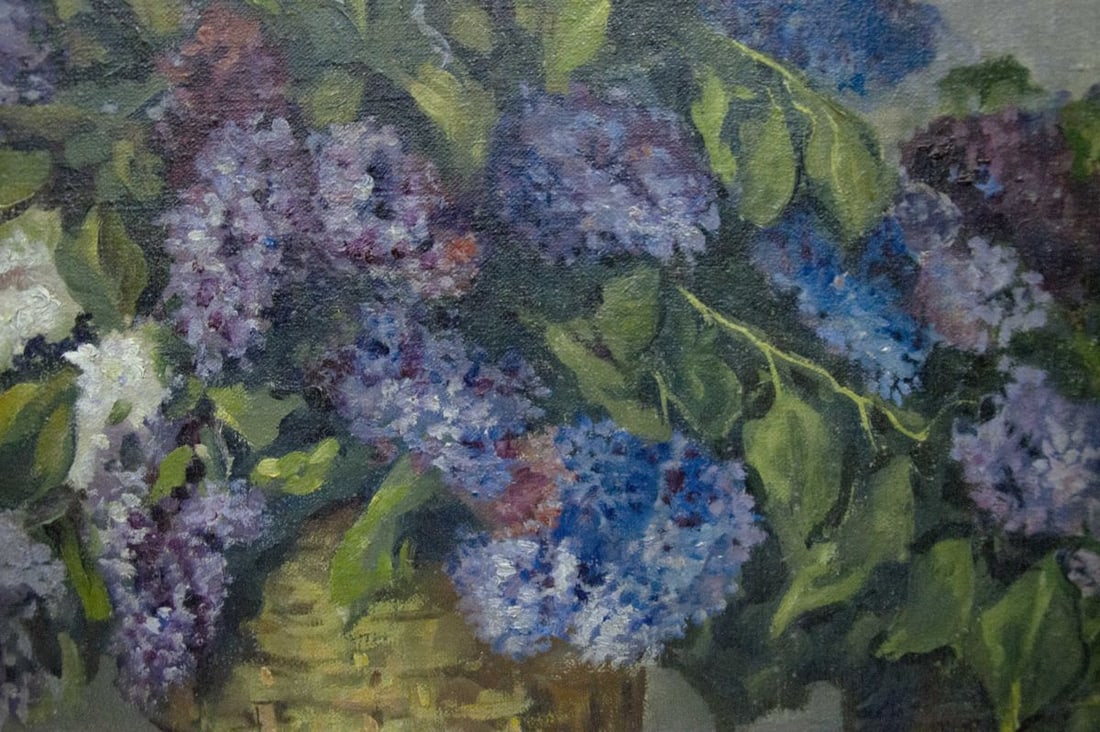 Oil painting Bouquet of flowers - 7
