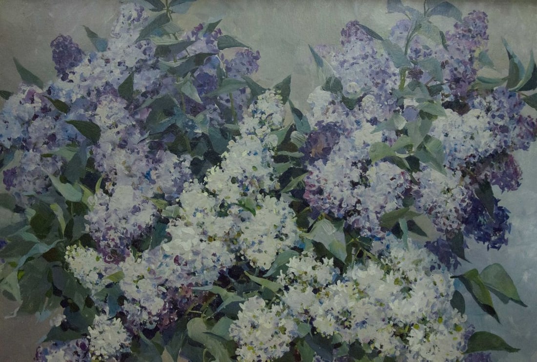 Oil painting Flowers Sidoruk Vladimir Fedorovich - 2