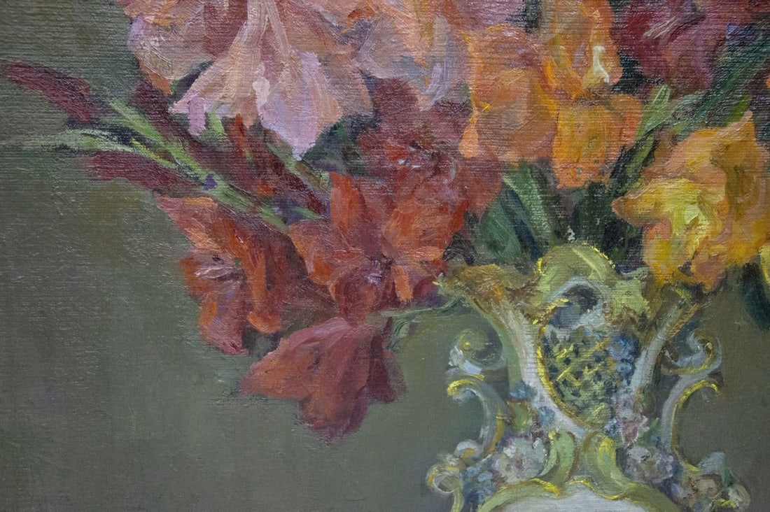 Oil painting Flowers Glushchenko Maria Davidovna - 5