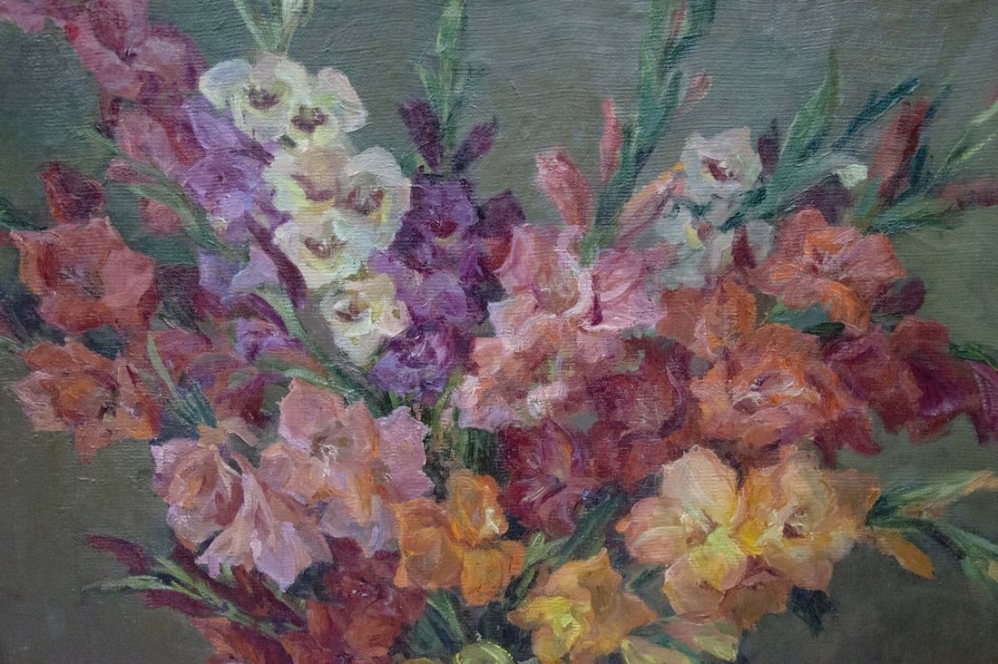 Oil painting Flowers Glushchenko Maria Davidovna - 9