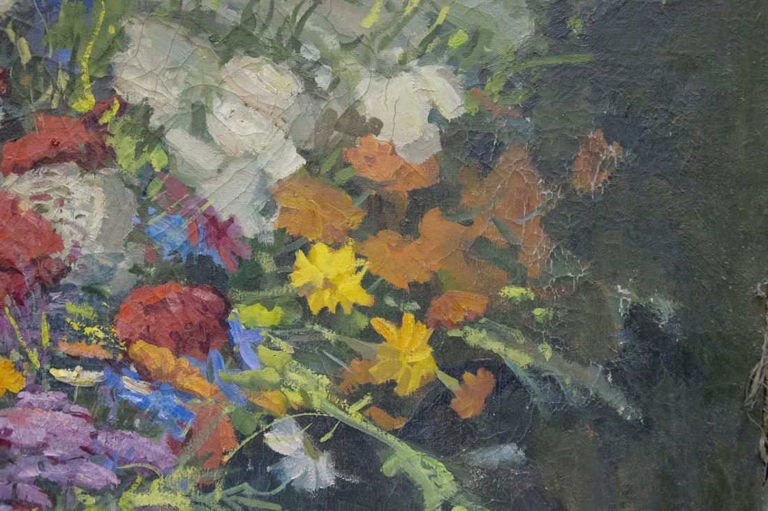 Oil painting Flowers Zhugan Vladimir Alexandrovich - 7