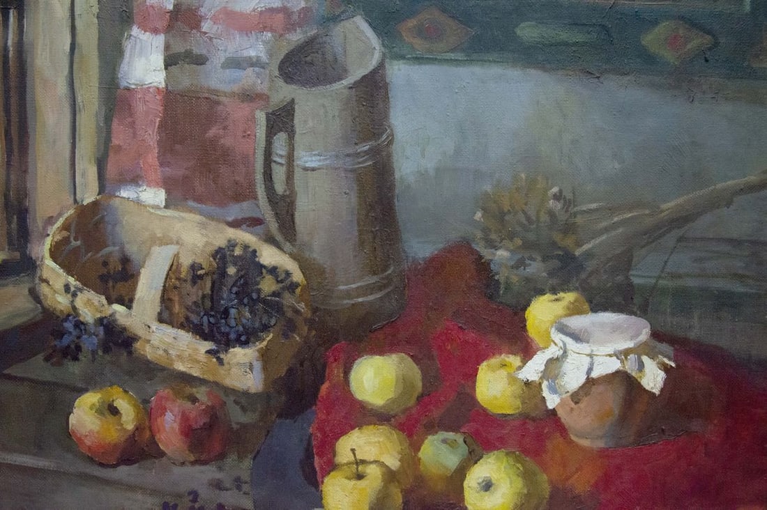 Oil painting Apple saved Shevchenko Ivan Ivanovich - 4