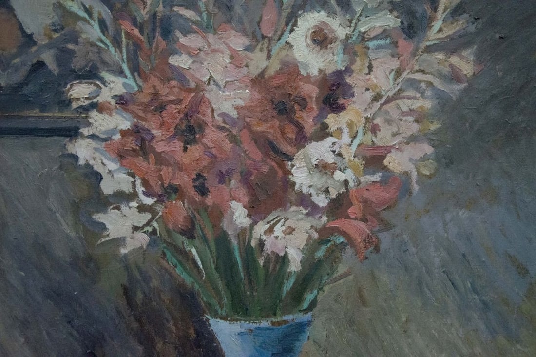 Oil painting Gladiolus Smol'skiy Grigoriy Stepanovich - 3
