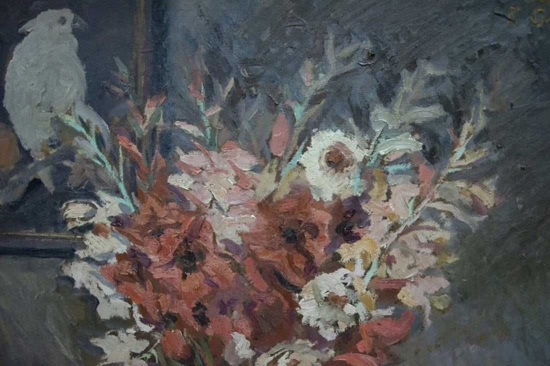 Oil painting Gladiolus Smol'skiy Grigoriy Stepanovich - 4