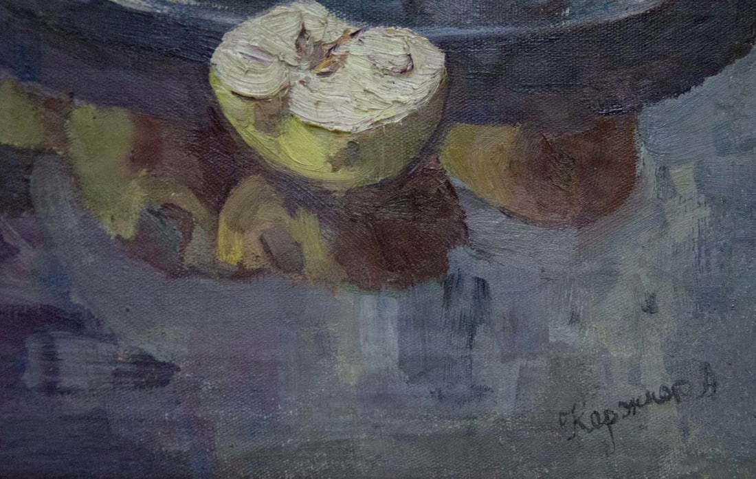 Oil painting Still life with watermelon Kerzhner Alexander Haskelevich - 3