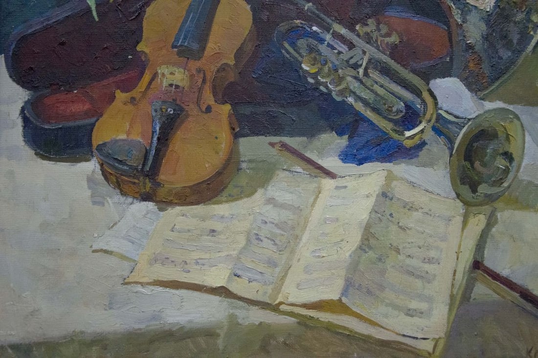 Oil painting Desktop Kerzhner Efim Aleksandrovich - 2