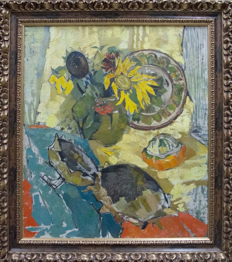 Oil painting Abstract still life Kiyansky Yuri Mikhailovich: Title: Oil painting Abstract still life Kiyansky Yuri Mikhailovich Description: NoVernd 183 *** ABOUT THIS PAINTING *** * TITLE: "Abstract still life" * ARTISTS: Kiyansky Yuri Mikhailovich * SIZE: 92x