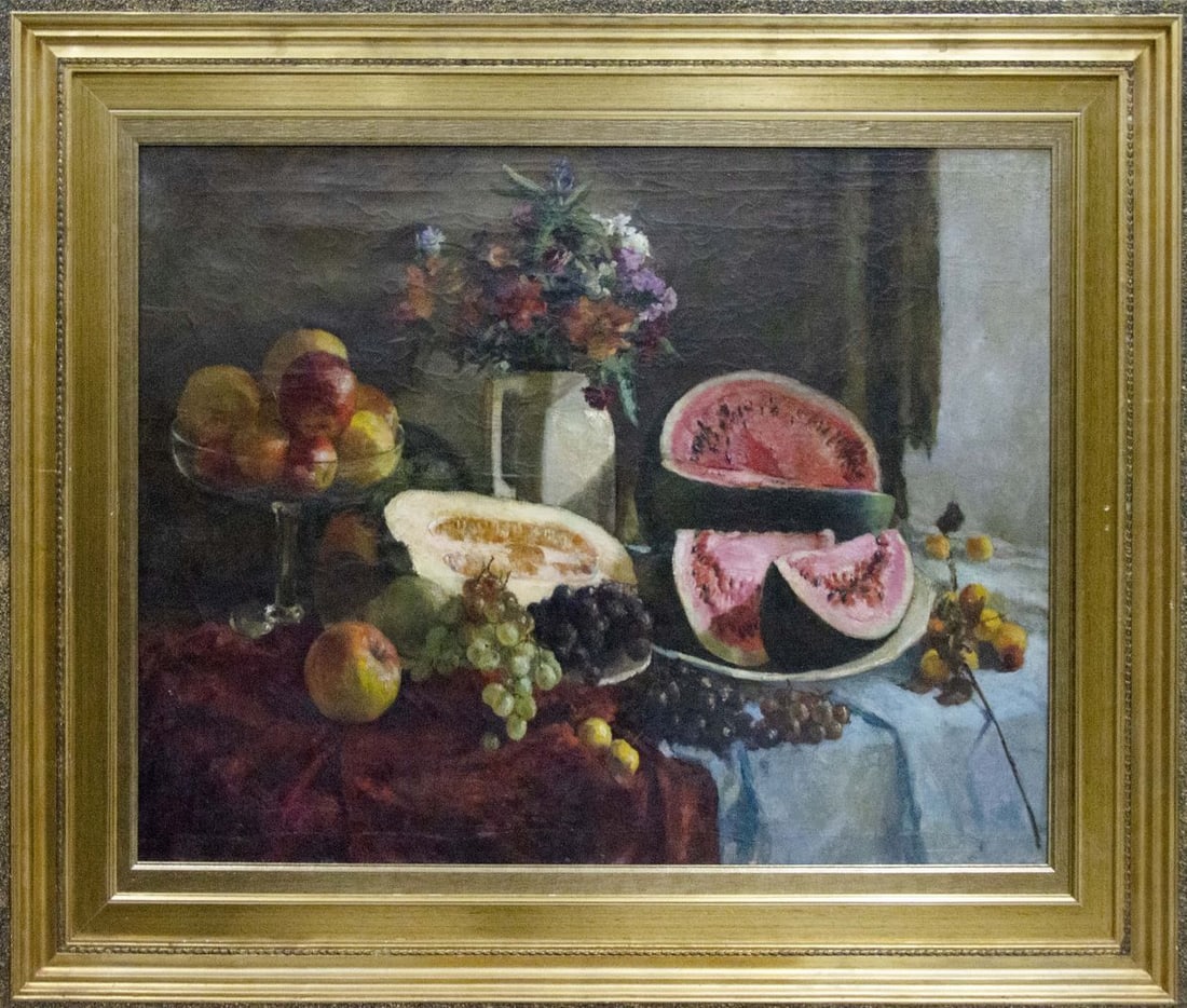 Oil painting Still life Sokolova Zinaida Ivanovna: Title: Oil painting Still life Sokolova Zinaida Ivanovna Description: NoVernd 187 *** ABOUT THIS PAINTING *** * TITLE: "Still life" * ARTISTS: Sokolova Zinaida Ivanovna * SIZE: 68x88 cm/'26.77x34.64 i
