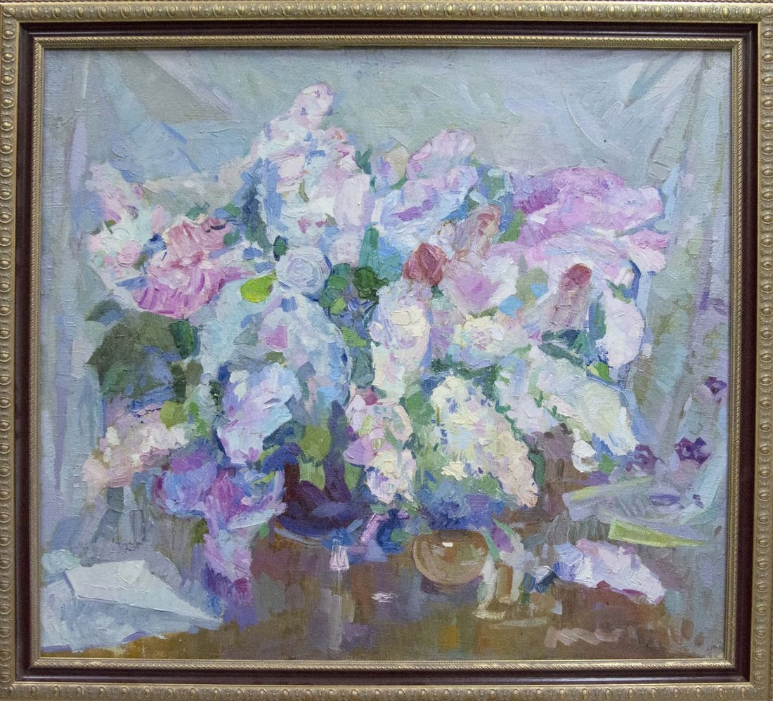 Oil painting Buzok Dovgalevskaya Vera Veniaminovna: Title: Oil painting Buzok Dovgalevskaya Vera Veniaminovna Description: NoVernd 193 *** ABOUT THIS PAINTING *** * TITLE: "Buzok" * ARTISTS: Dovgalevskaya Vera Veniaminovna * SIZE: 80x90 cm/'31.49x35.43