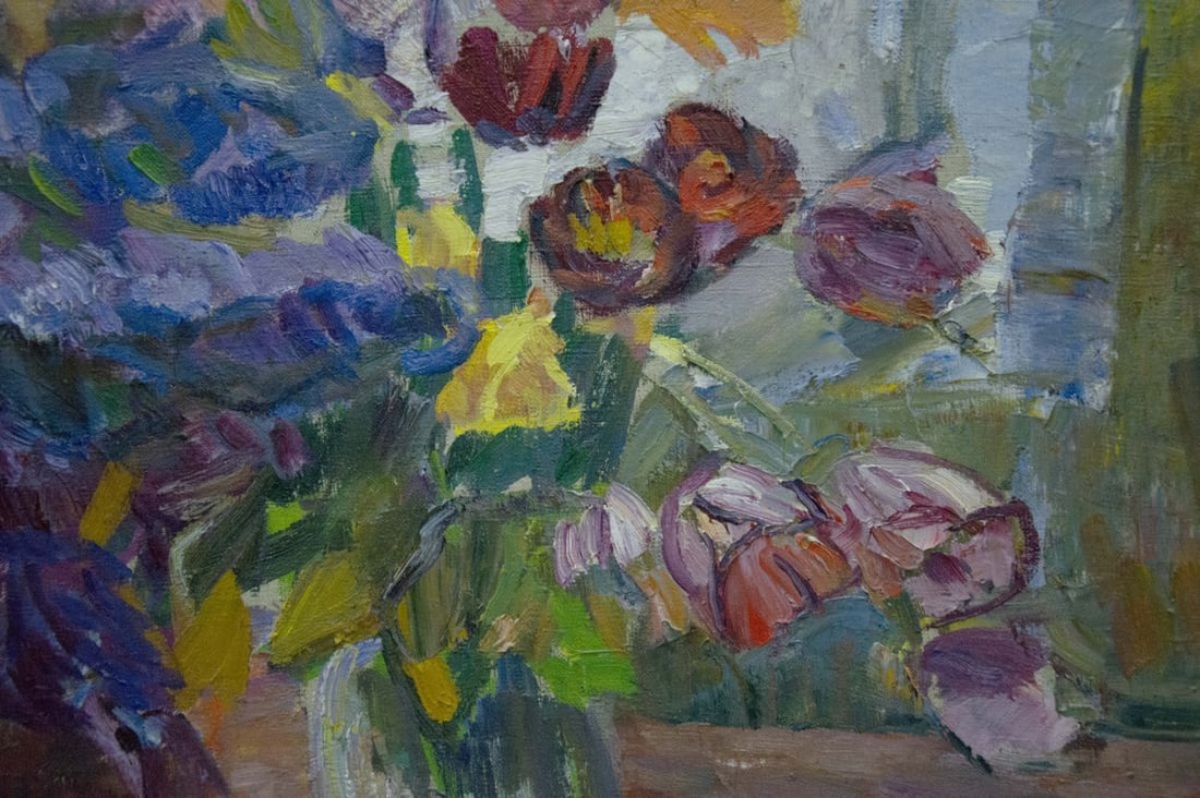 Oil painting Flowers by the window Tkachenko Andrey Zinovievich - 4