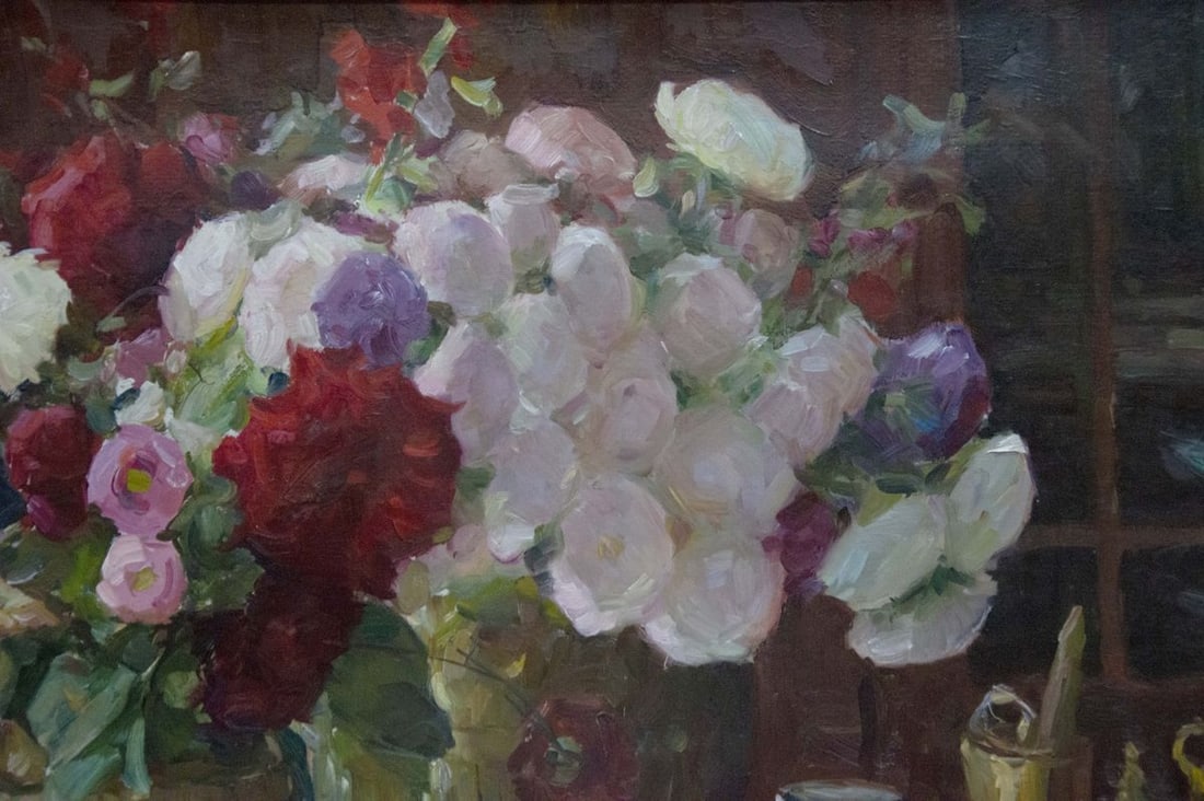 Oil painting Flowers Shulga Ivan Nikolaevich - 2