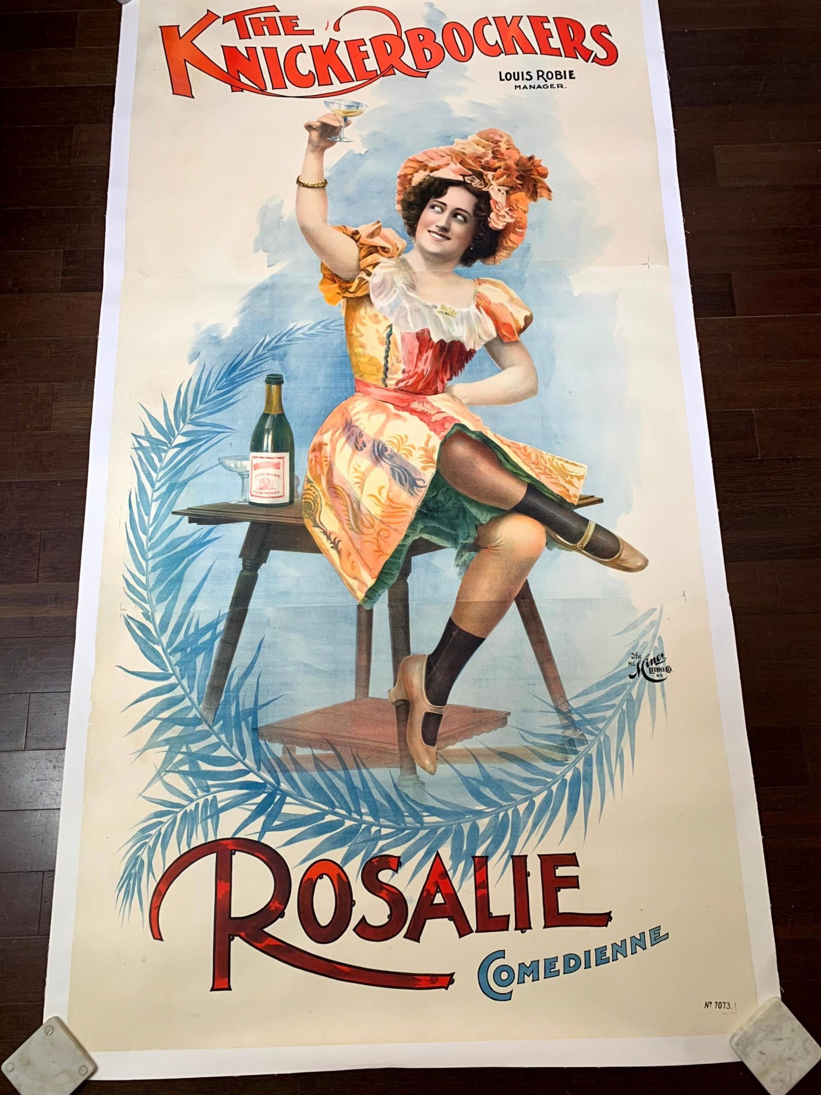 The Knickerbockers - Rosalie - Rare (1898) 42"x80" US Theater Poster LB: Title: The Knickerbockers - Rosalie - Rare (1898) 42"x80" US Theater Poster LB Description: The Knickerbockers - Rosalie - Rare (1898) 42"x80" US Theater Poster LB Please refer to the attached photos 