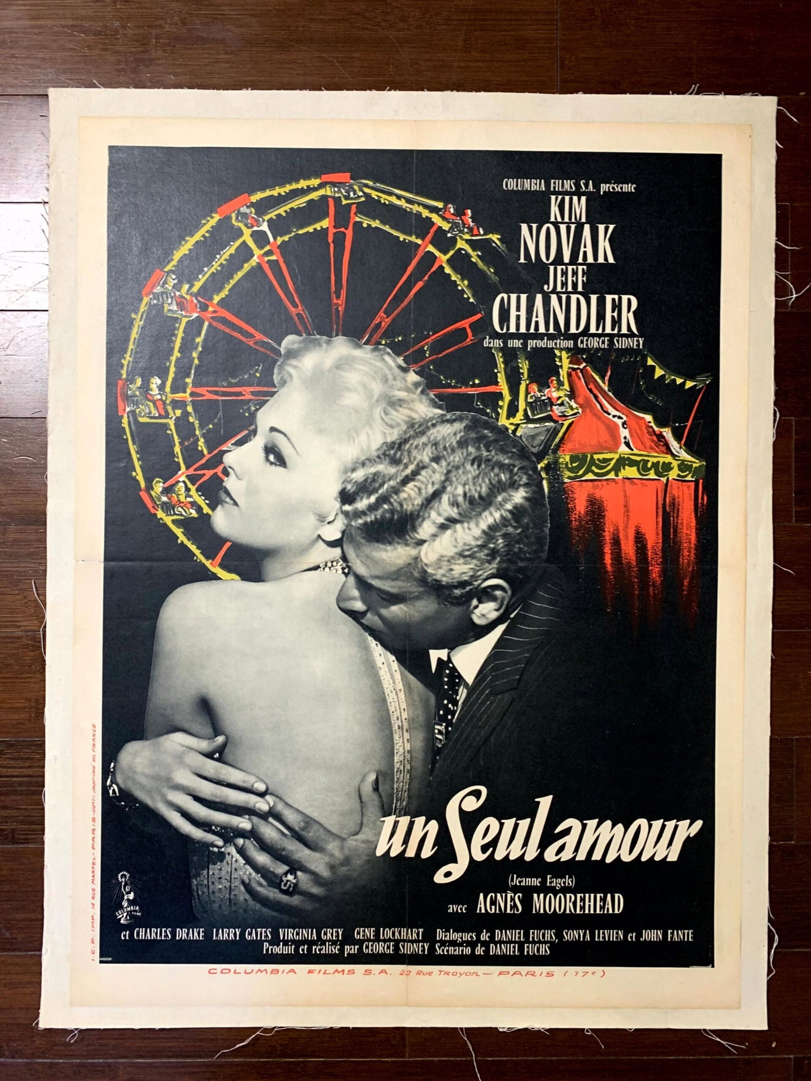 French Movie Bundle x3 (1940's) 23.75"x30.5" French Movie Posters LB (1 of 3)