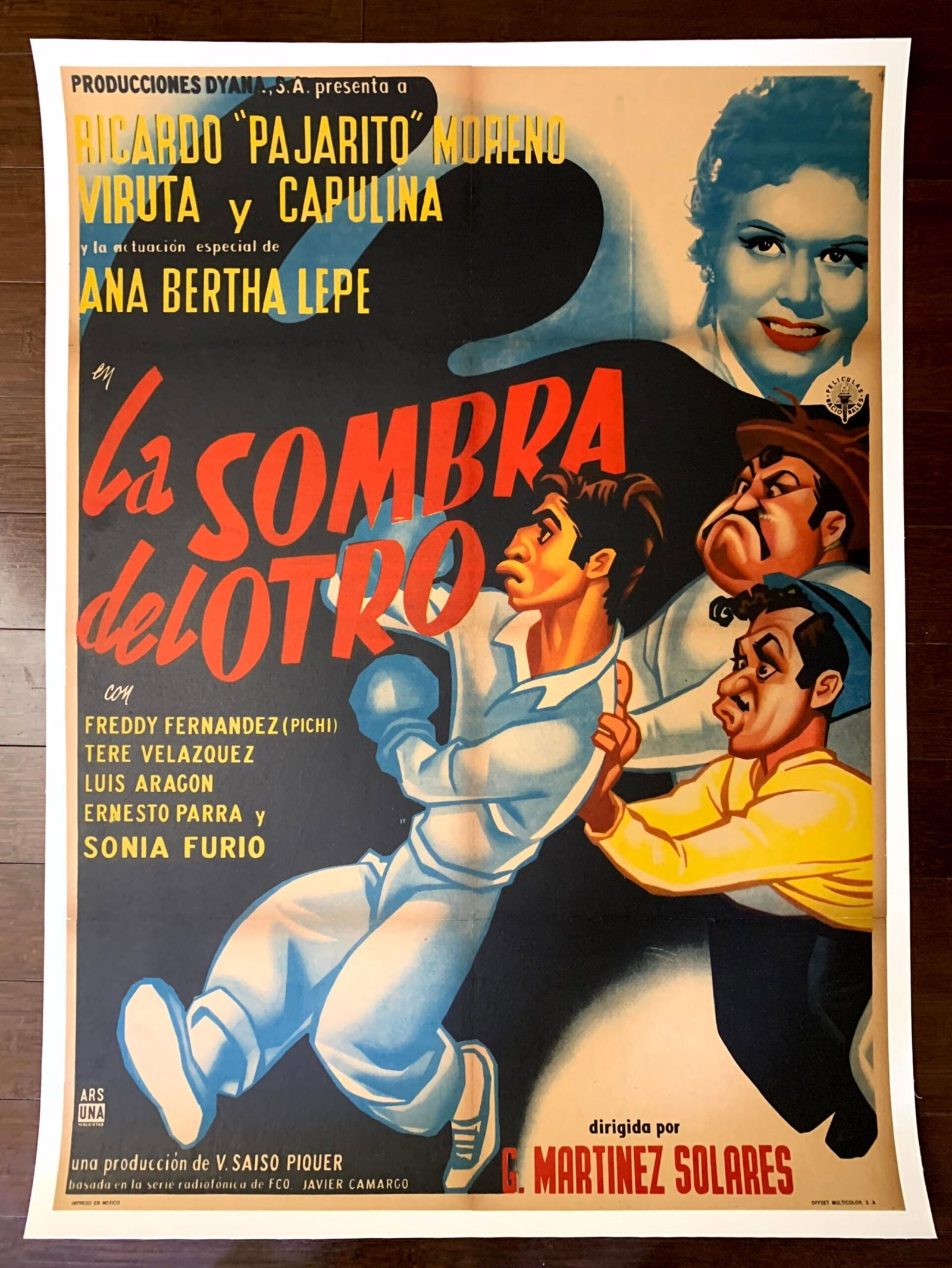 Mexican Movie Bundle - Tin Tan & More (1990) 27.75"x39" Mexican Movie Posters LB - 2