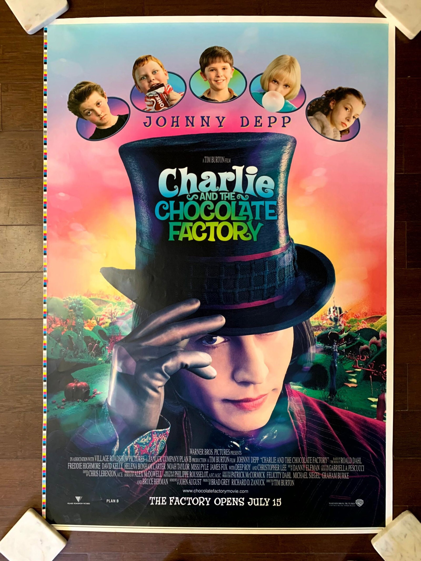 E.T. (1982) & Charlie and the Chocolate Factory (2005) US One Sheet Movie Posters - 3