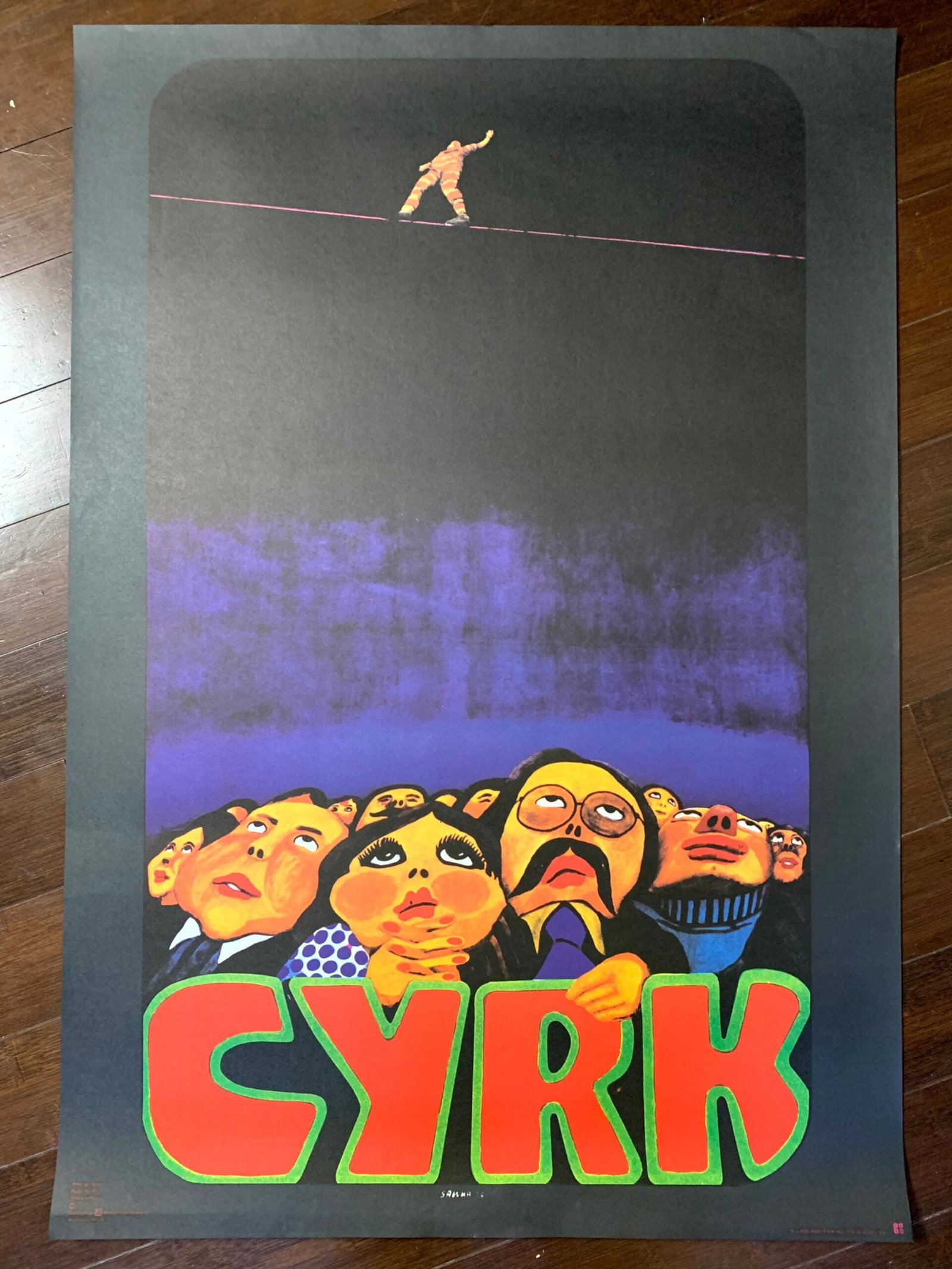 Circus Clown Bundle x5 - Art Pagowski (1978) 26.5"x38.5" Polish Circus Posters - 2