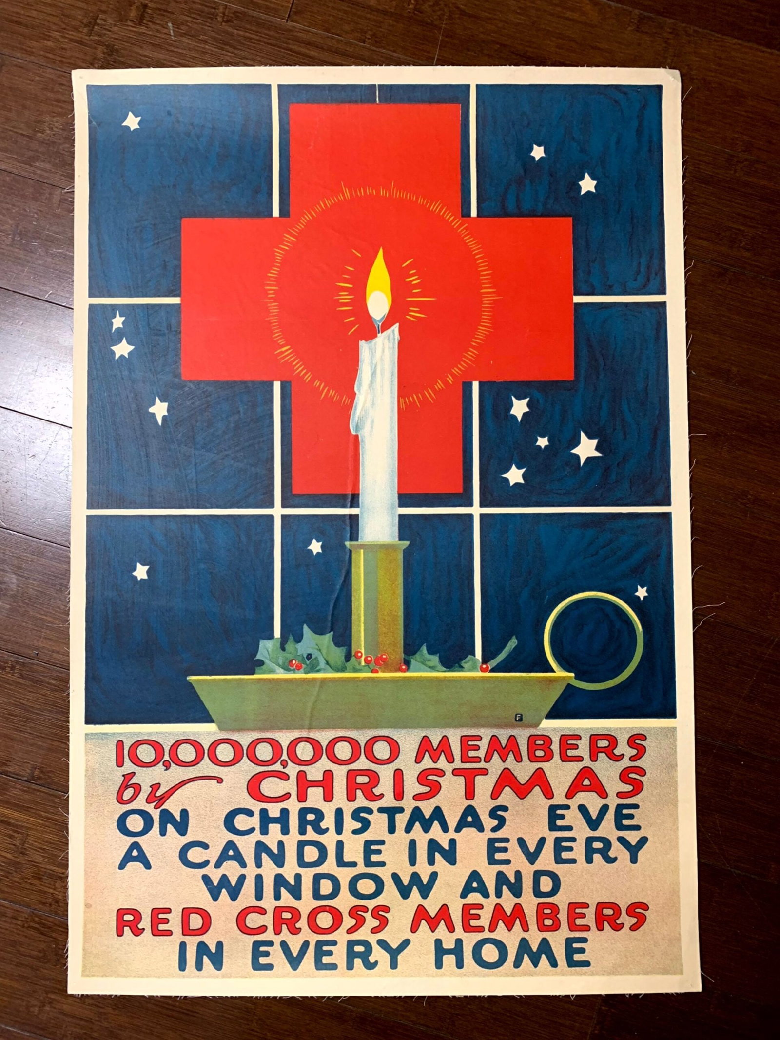 Red Cross Bundle x7 - Art By William B. King & More (1910's) 20.5"x27.5" US Red Cross War Posters - 2