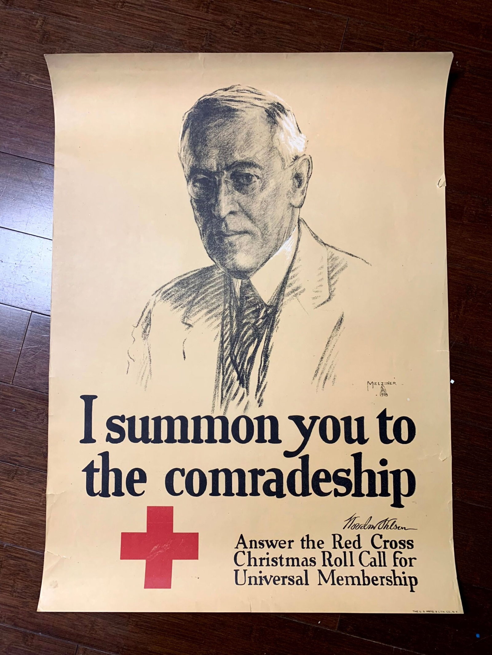 Red Cross Bundle x7 - Art By William B. King & More (1910's) 20.5"x27.5" US Red Cross War Posters - 5