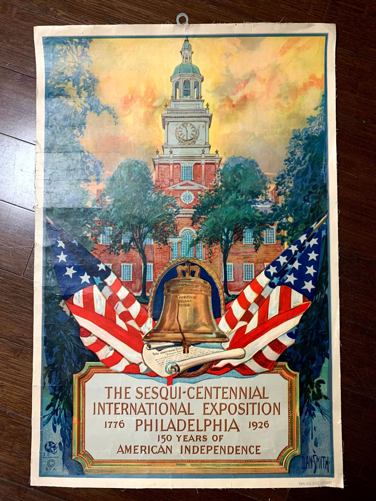 Sesquicentennial Philadelphia (1926) 17.75"x26.75" US Exhibition Poster (1 of 3)