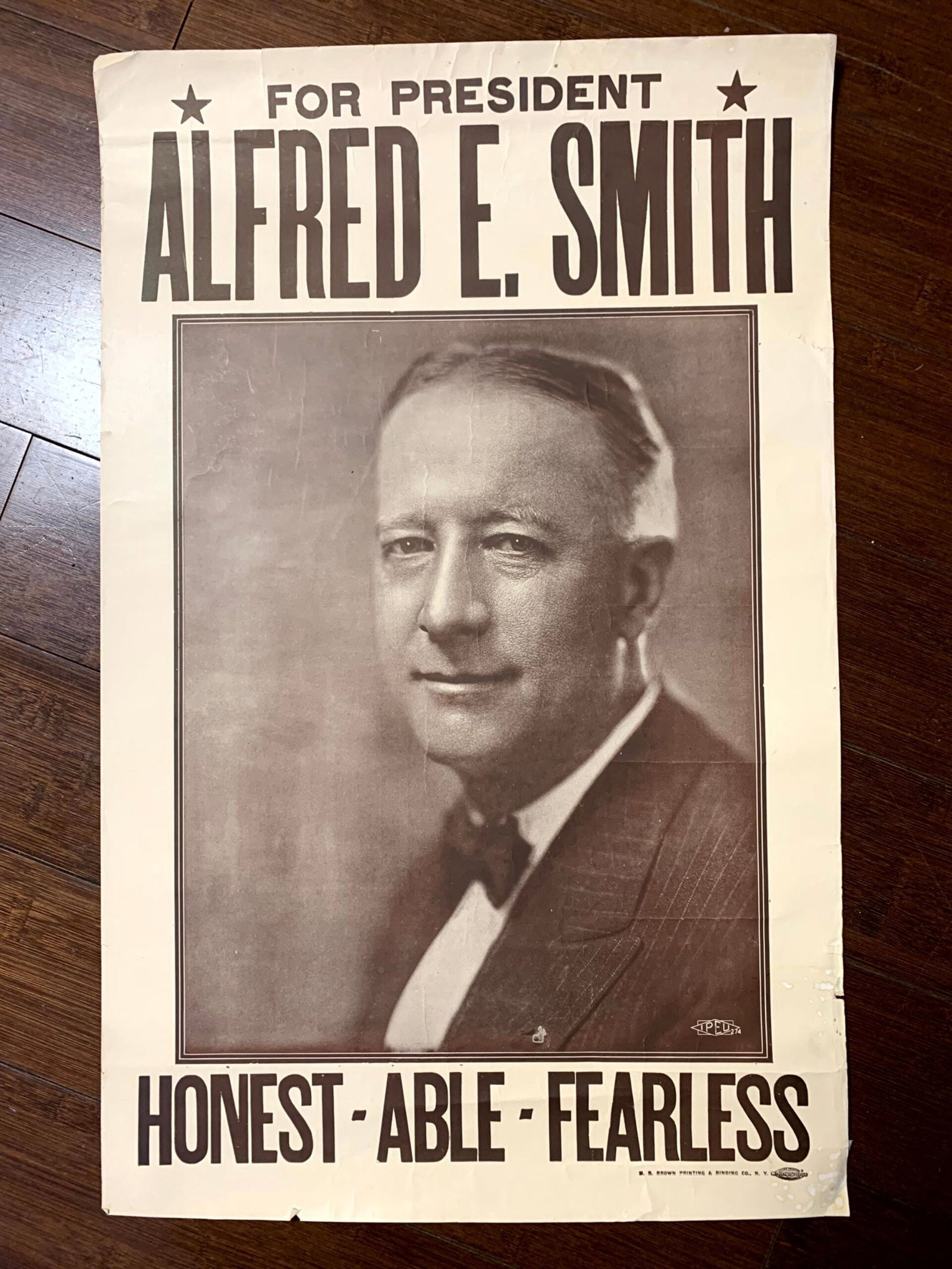 Presidential Portrait Bundle x6 - Roosevelt & More (1937) 12.25"x17.5" US Presidential Lithograph - 6