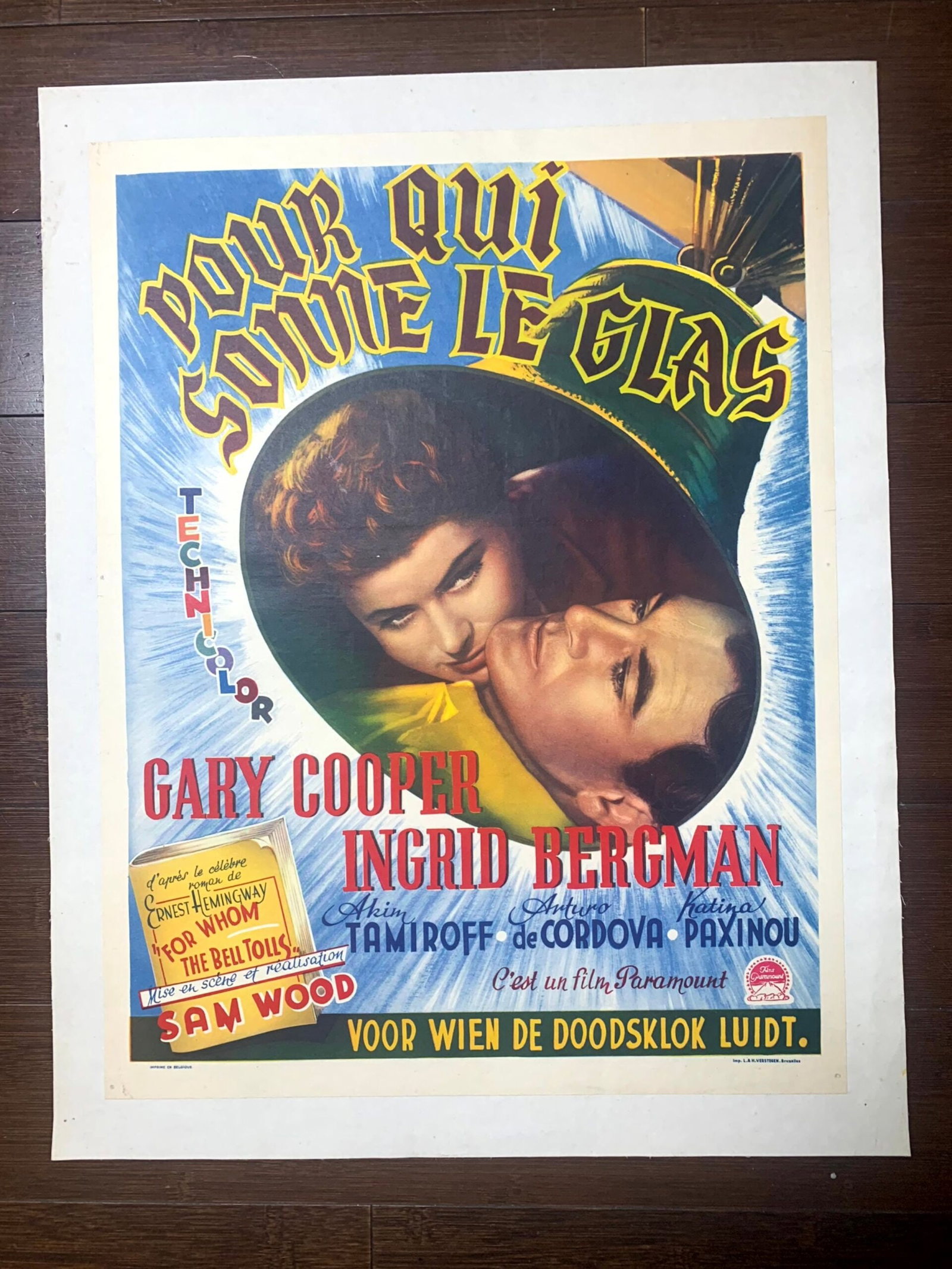 Belgian Bundle x3 (1940's) 14.25"x18" Belgian Movie Posters LB - 2