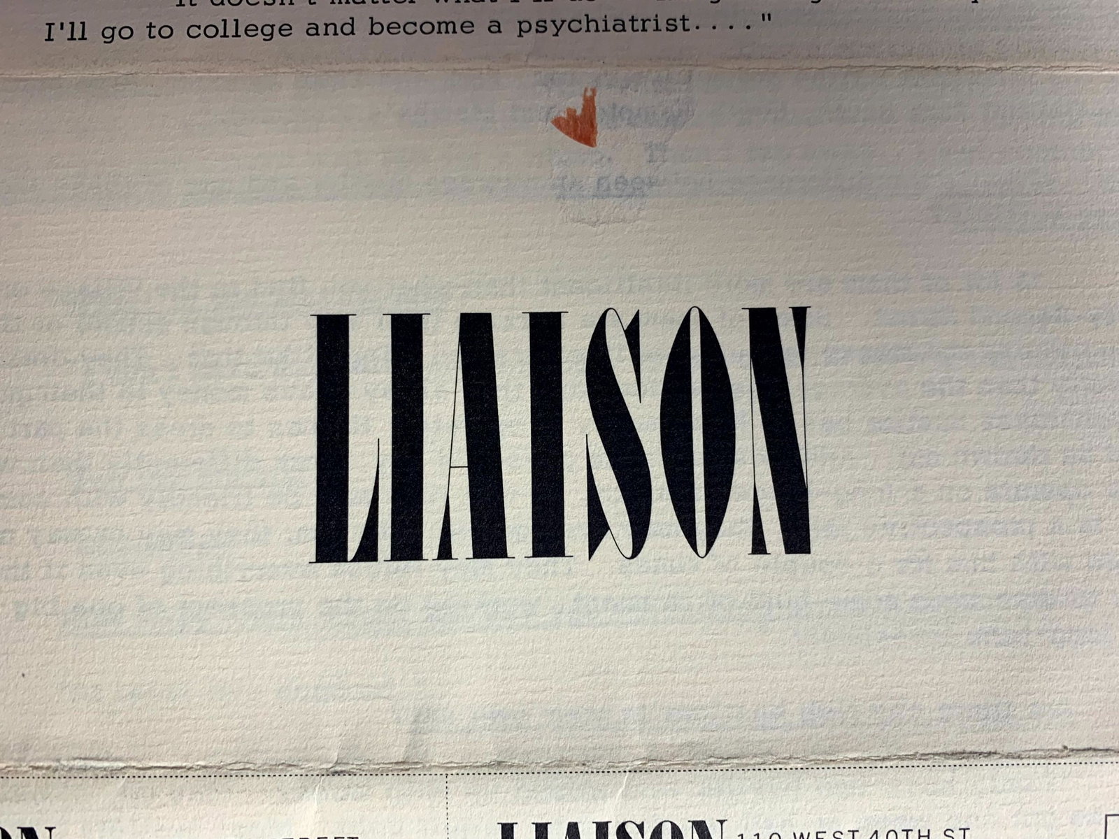 Gay Interest - Liaison Newsletter (1950's) US Mail (6 Pieces) Obscene Publications Act 1959 (1 of 7)