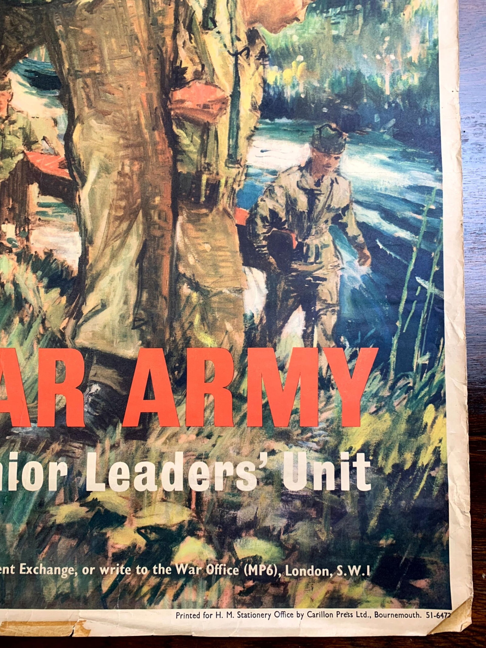 Join The Regular Army - Art by John Worsley (1959) 20x30" UK Recruitment Poster - 4