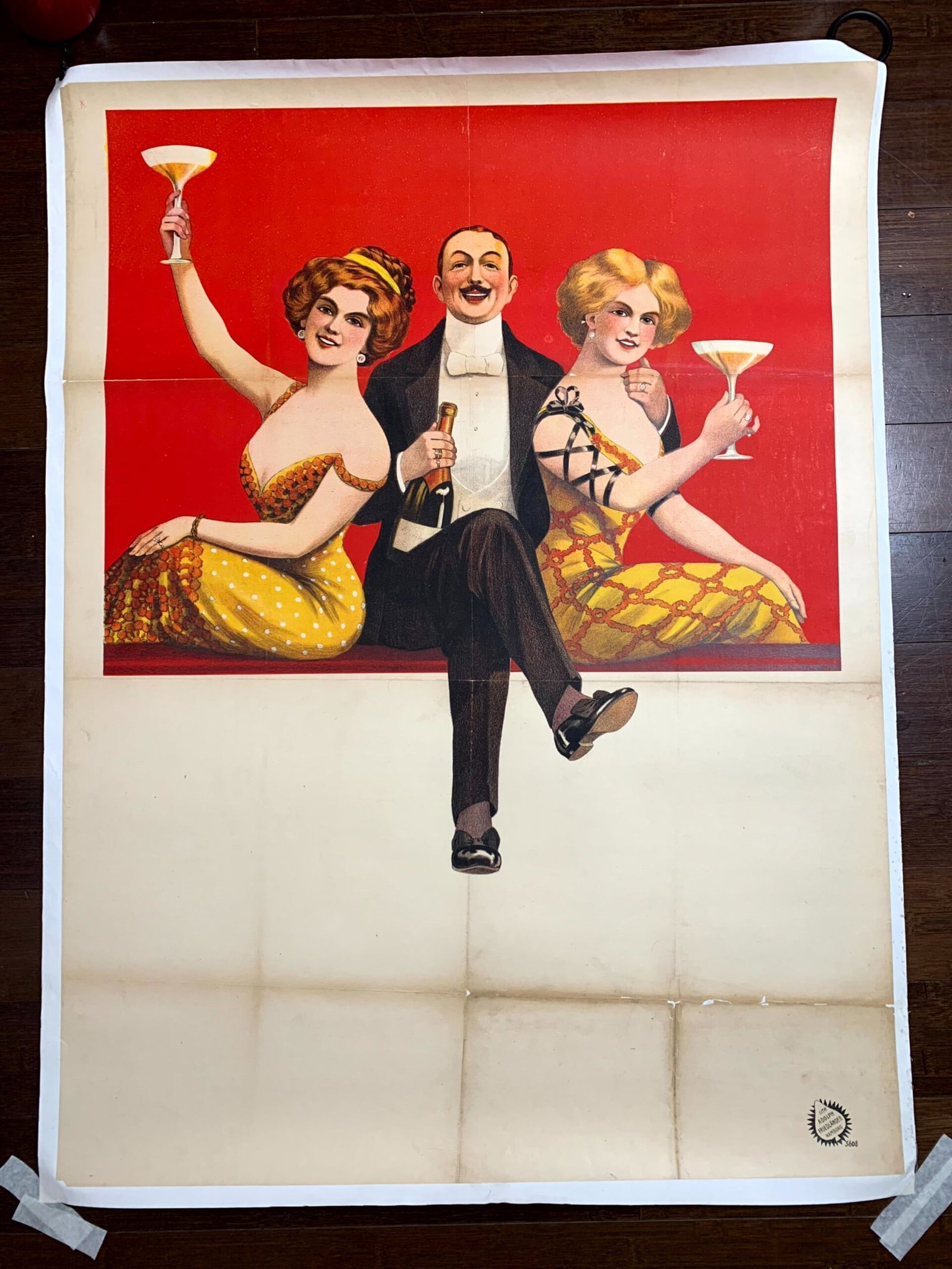 Friedlander - Stock Print (1924) 28"x37" German Advertising Poster LB: Title: Friedlander - Stock Print (1924) 28"x37" German Advertising Poster LB Description: Friedlander - Stock Print (1924) 28"x37" German Advertising Poster LB Please refer to the attached photos to d