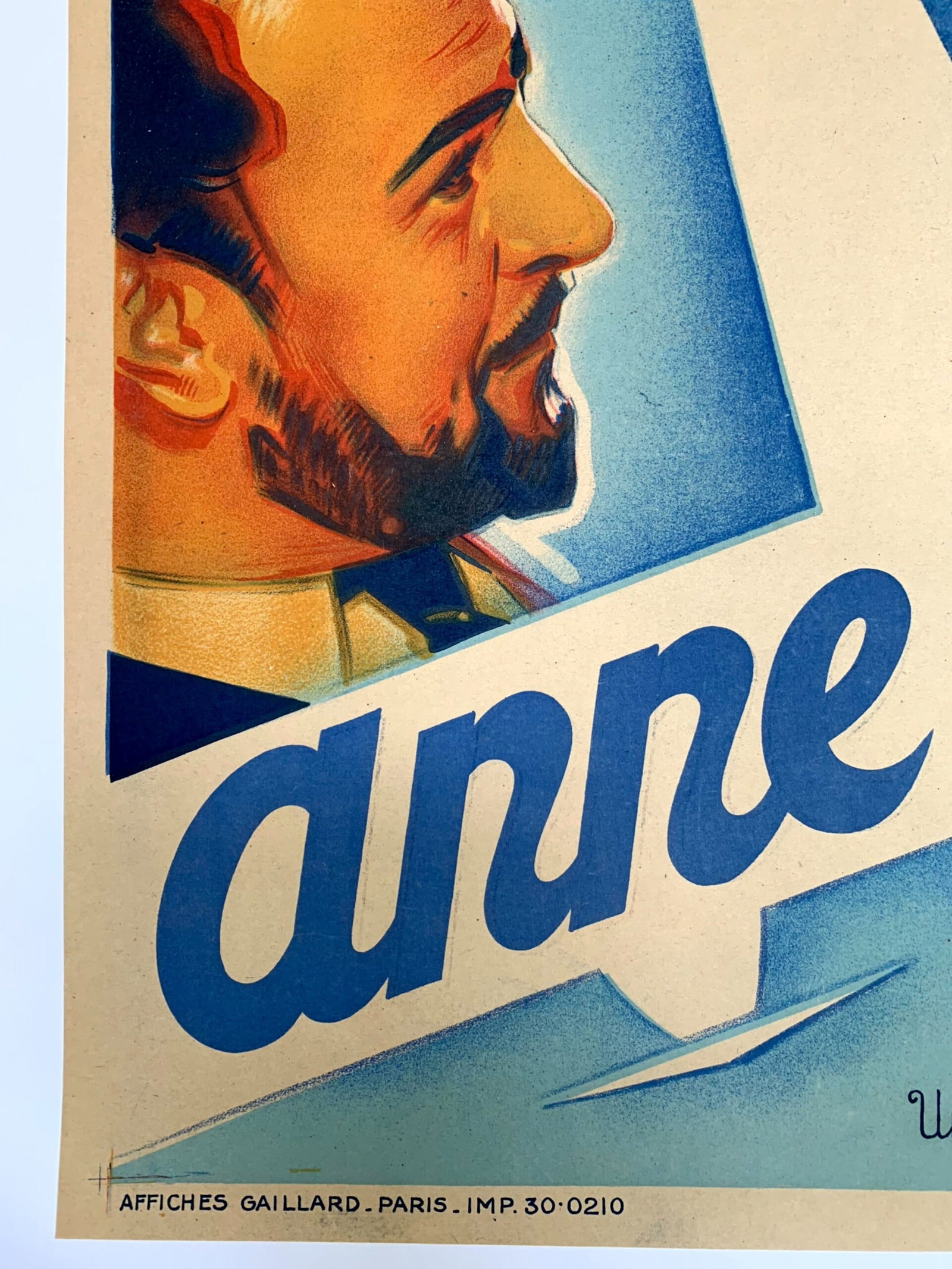 Anne Marie - Raymond Bernard (1936) 23x31.5 French Movie Poster LB - 5