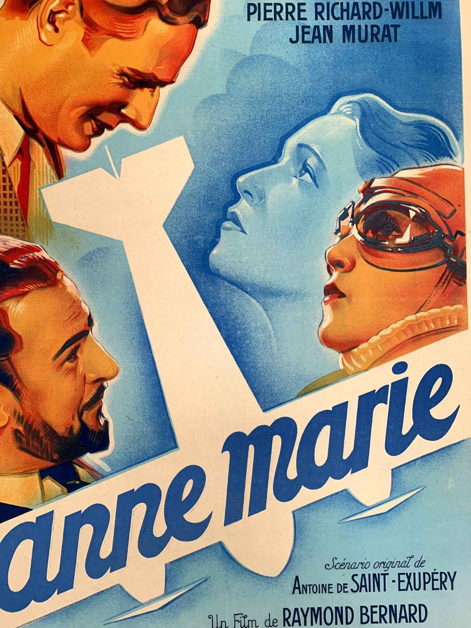 Anne Marie - Raymond Bernard (1936) 23x31.5 French Movie Poster LB - 6