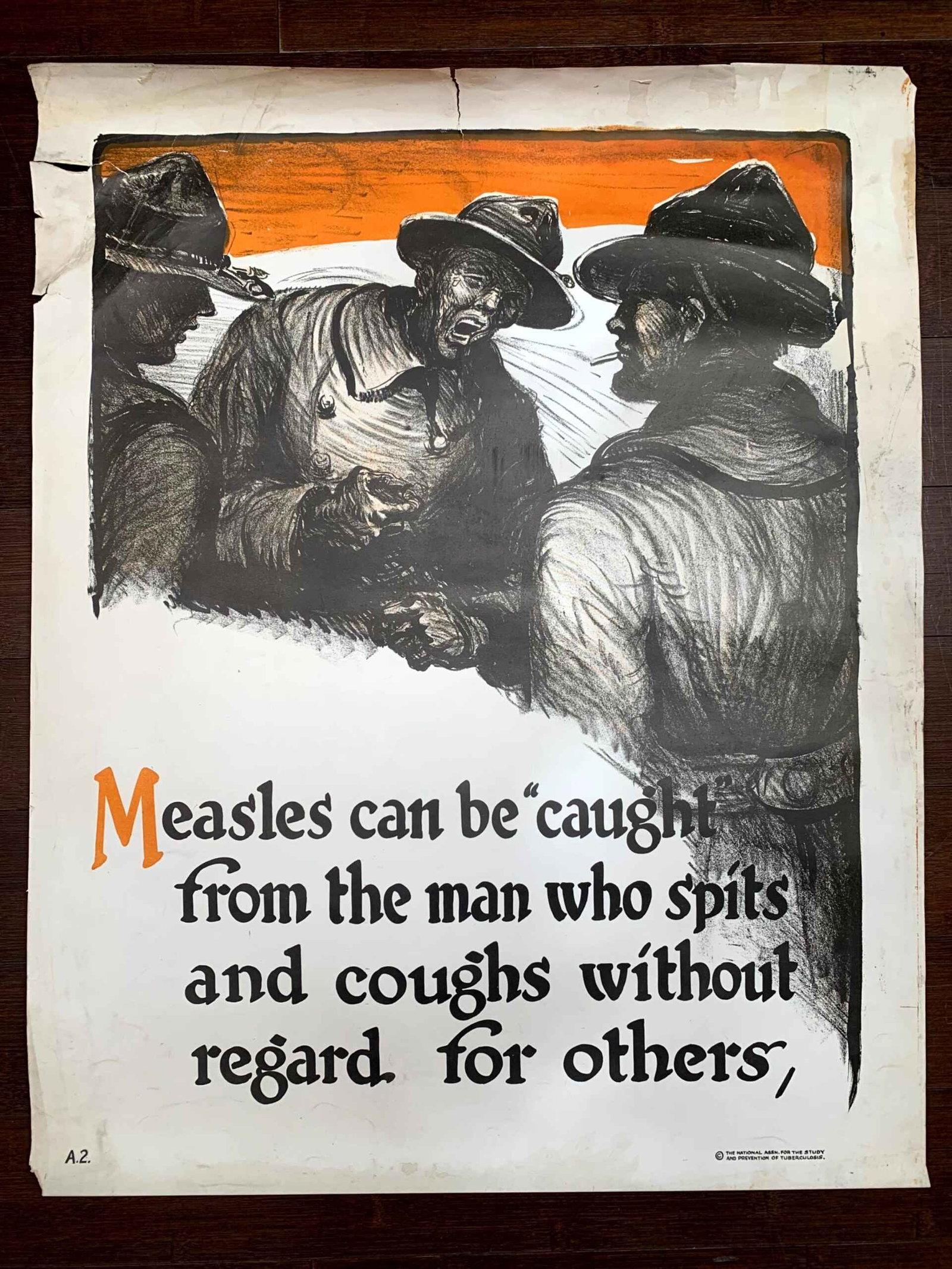 Measles Can Be Caught (1910) 22.25x28 US WWI Poster (1 of 5)