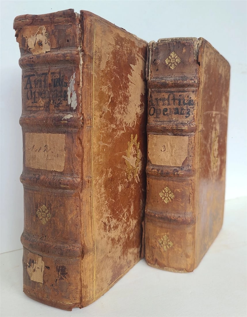 1604 AELIUS ARISTIDES 2 VOLUMES antique Adrianensis Oratoris Clarissimi RARE - 10