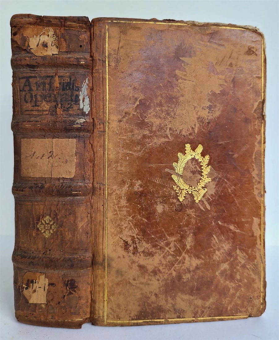1604 AELIUS ARISTIDES 2 VOLUMES antique Adrianensis Oratoris Clarissimi RARE - 5