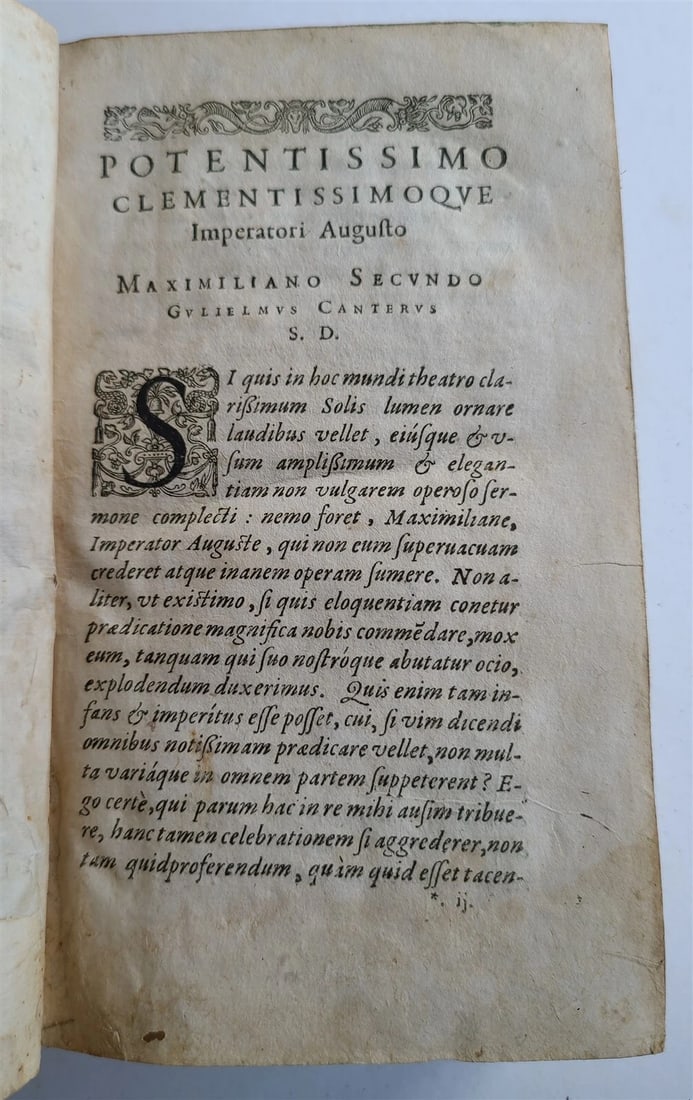1604 AELIUS ARISTIDES 2 VOLUMES antique Adrianensis Oratoris Clarissimi RARE - 8
