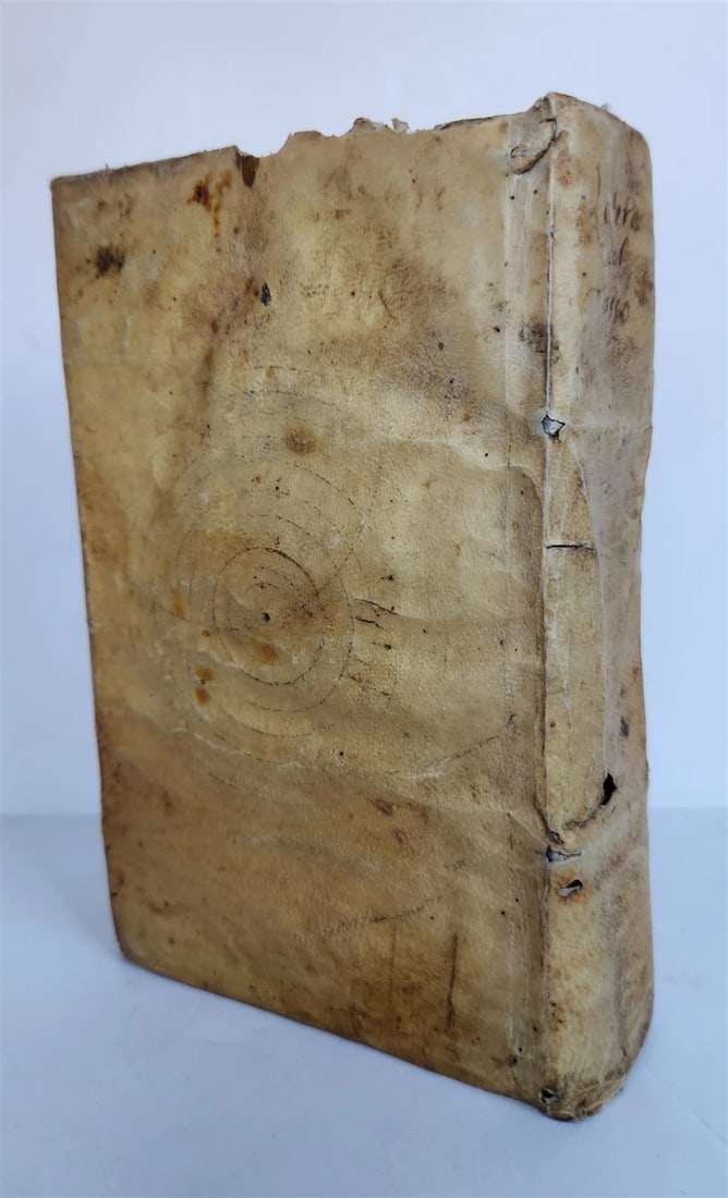 1597 Le lettere di m. Bernardo Tasso antique 16th CENTURY vellum bound - 2