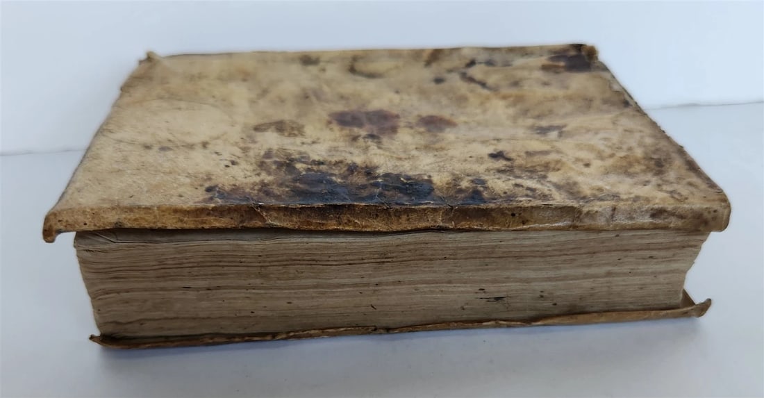 1597 Le lettere di m. Bernardo Tasso antique 16th CENTURY vellum bound - 6