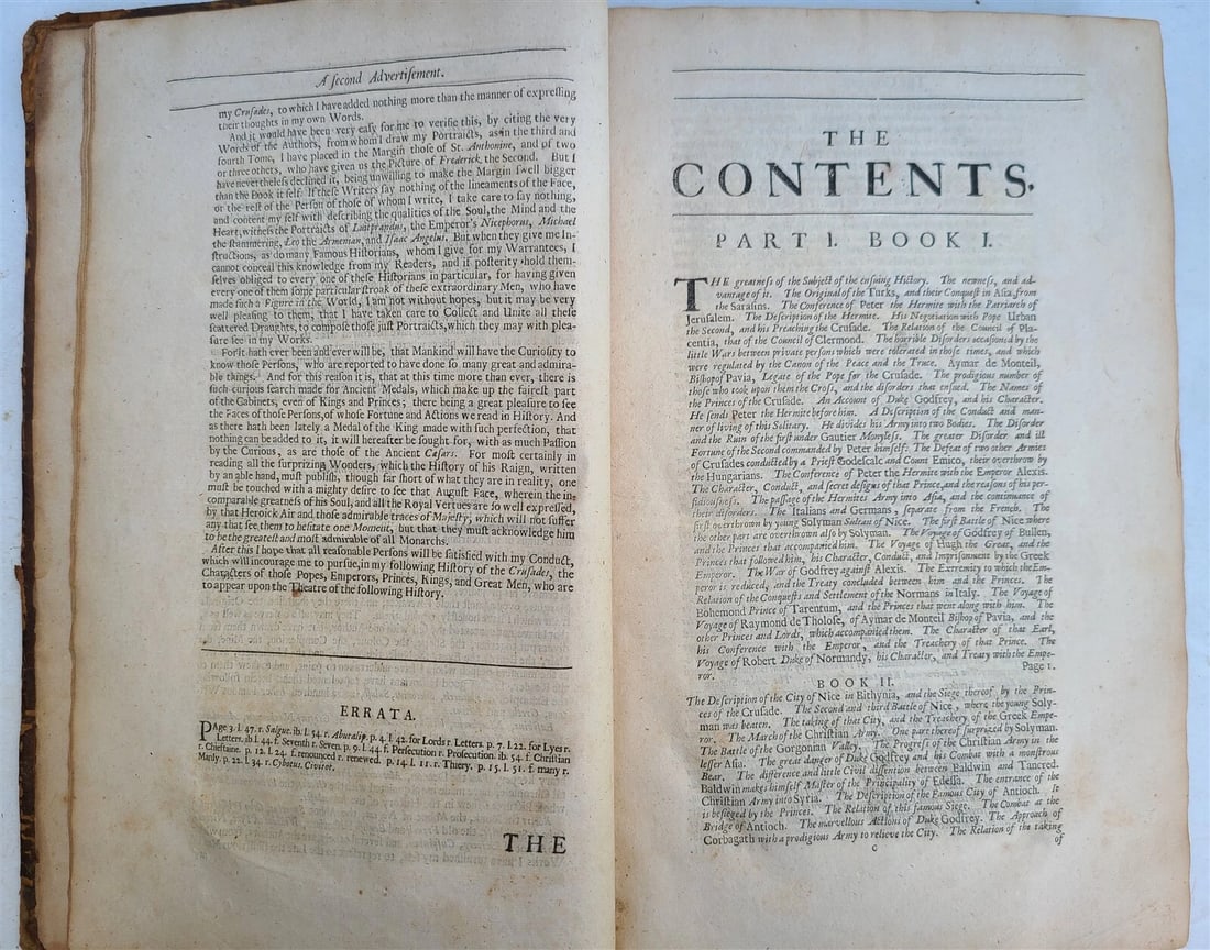 1685 HISTORY OF THE CRUSADE by Louis Maimbourg antique 1st ENGLISH EDITION - 6