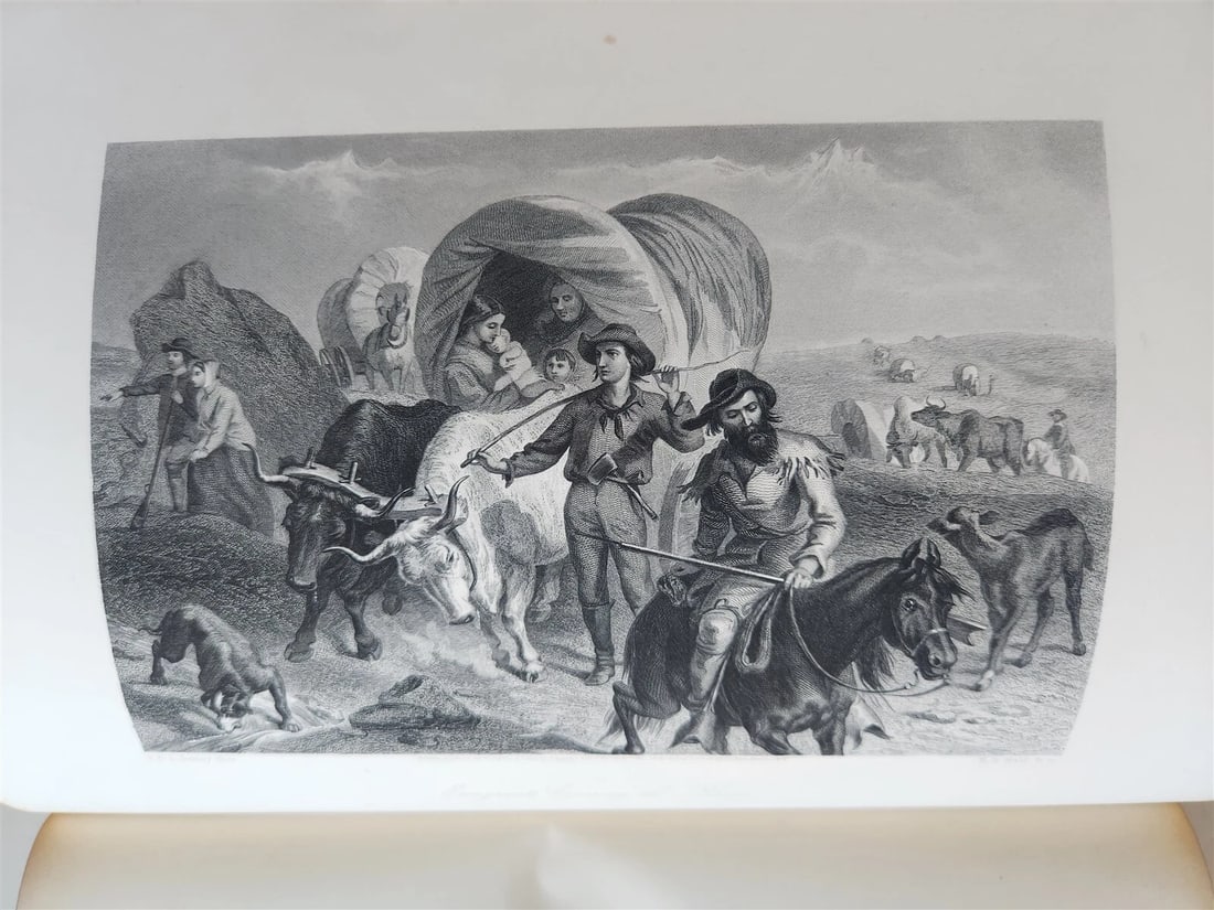 1874 PICTURESQUE AMERICA by WILLIAM BRYANT 2 FOLIO VOLUMES ILLUSTRATED antique - 19