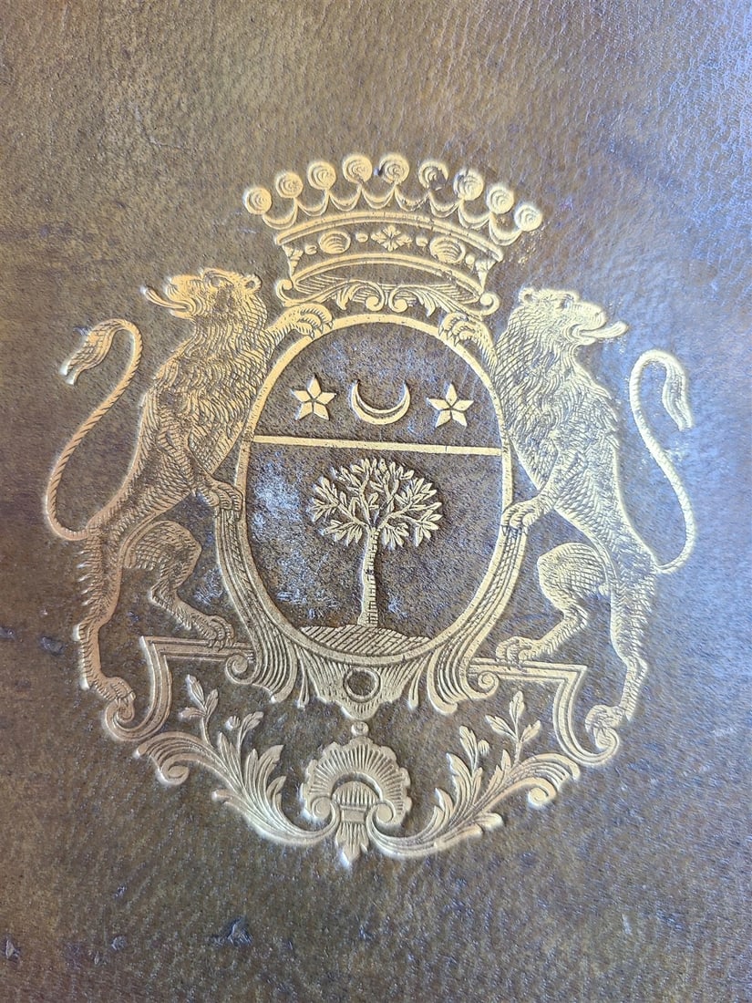 1568 NOTABLE JUDGMENTS OF SOVEREIGN COURTS OF FRANCE antique ARMORIAL BINDING - 4