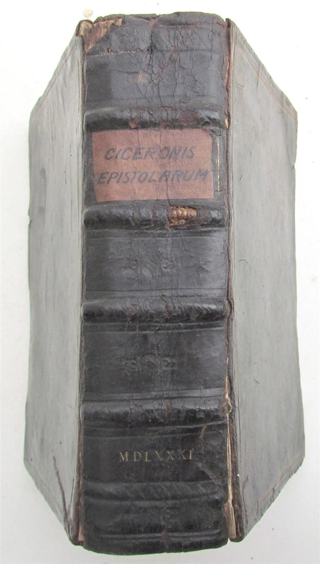 1581 CICERONIS AD ATTICUM 16th CENTURY CICERO - 3